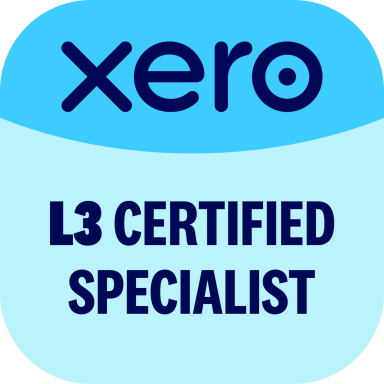 Xero badge Xero L3 Certified Specialist